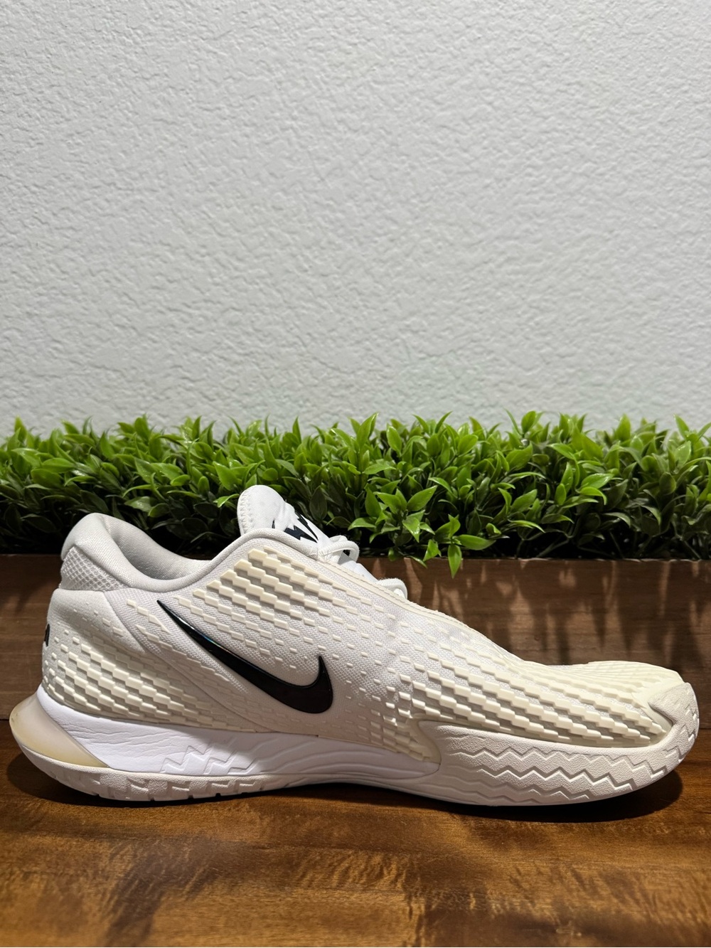 Nike Zoom Vapor Cage 4 RAFA Tennis Shoes White Black DD1579-101 Men’s Size 13 - Picture 7 of 11